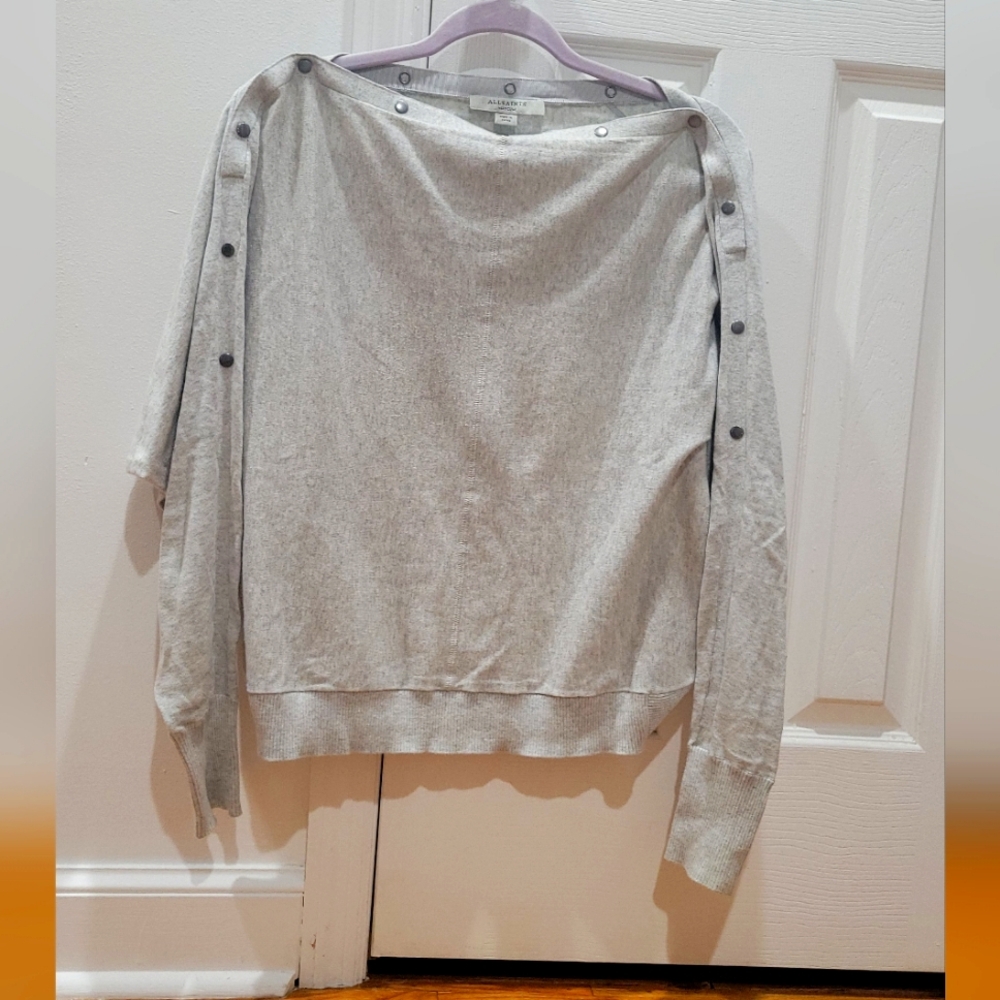 All saints long sleeve shirt